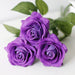 Lifelike Silk Latex Flower Bouquet - Pack of 10
