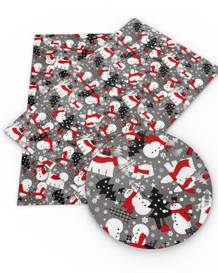 Festive Leather Crafting Kit: DIY Earrings and Bowknot Set