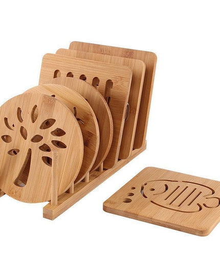 Elegant Japanese Bamboo Heat-Resistant Dining Table Mat