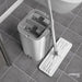 Efficient Double-Blade Spin Mop Bucket for Quick and Effortless Floor Maintenance