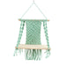 Bohemian Macrame Storage Shelf with Elegant Tassels - Handcrafted Decor for Stylish Spaces