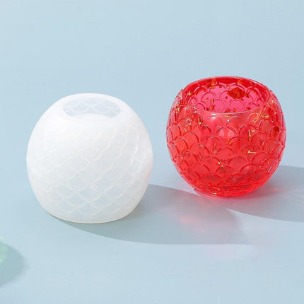 Silicone Mold Kit for Creative Candle Jars and Flower Planters