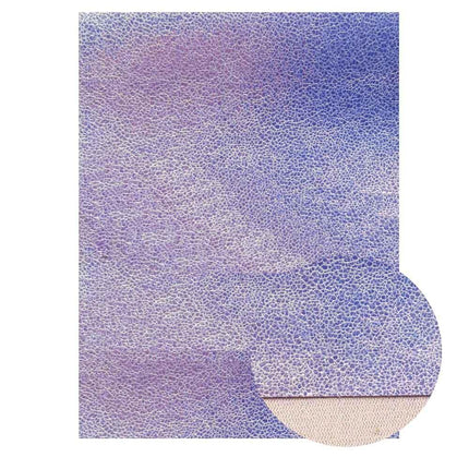 Sparkling Violet Faux Leather Fabric - A Must-Have for Dazzling DIY Projects