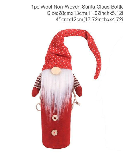 Holiday Cheer Wine Bottle Dress: Celebrate in Festive Elegance