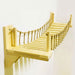 Cat Bridge Climbing Frame: Wall-Mounted Wood Cat Tree House with Hammock & Scratching Post