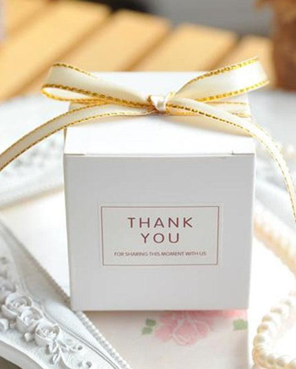 Chic European-Inspired Candy Favor Boxes: Elegant Touch for Unforgettable Celebrations