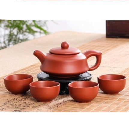 Exquisite Handcrafted Yixing Ceramic Tea Set: Timeless Luxury for Tea Lovers
