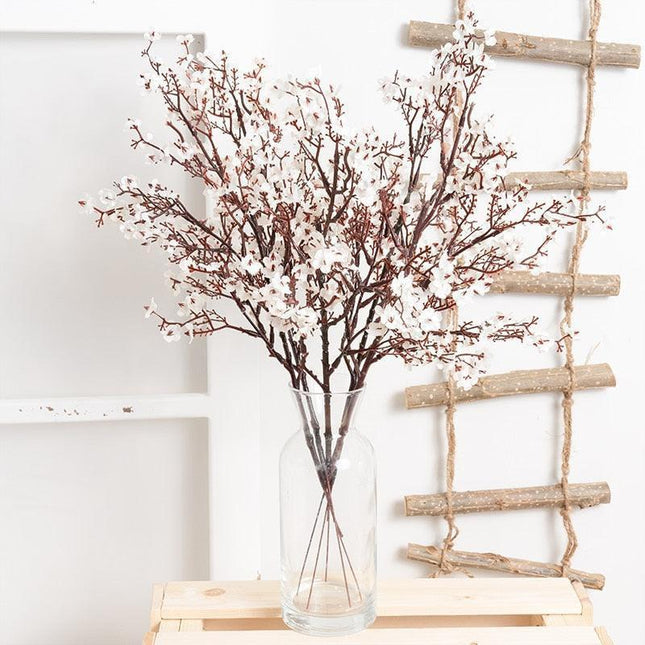 Customizable Vibrant Gypsophila Silk Flower Branches - Choose from 8 Stunning Colors for Your Unique Bouquet