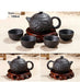 Zen Dragon Clay Tea Set with Kung Fu Artistry
