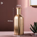 Golden Glass Vase: A Touch of Elegance for Your Home