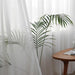 White Chiffon Sheer Voile Window Drapes for Stylish Home Interiors