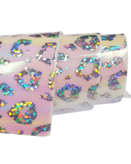 Colorful Leopard Print Faux Leather Craft Sheets - DIY Creativity Kit, 22*30CM