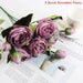 Enchanting Beauty: Artificial Peony Bouquet - 30cm, Available in 7 Stunning Colors