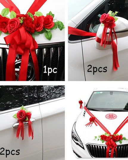 Sophisticated Silk Rose Floral Collection for an Enchanting Wedding Celebration