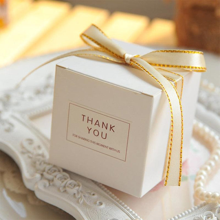 European Elegance Candy Favor Box Set: Sophistication for Special Celebrations