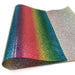 Rainbow Sparkle Deluxe: Luxe Glitter Fabric for Stunning Crafts