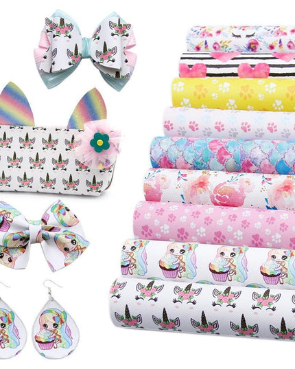 Floral Fantasy: Luxurious Synthetic Leather for Inspired Crafting