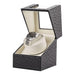Carbon Fiber Single Watch Winder with Automatic Operation - Ideal for High-Grade Timepieces