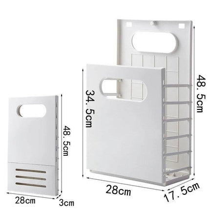 Extra-Large Collapsible Laundry Basket with Ergonomic Handle - Ideal for Space-Saving and Organization