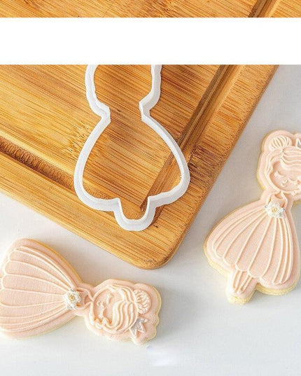 Whimsical Princess Castle Cookie Press Set