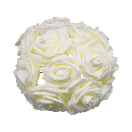 Chic 24-Piece Foam Rose Arrangement: Ideal for Home and Event Styling