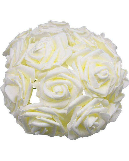 Chic 24-Piece Foam Rose Arrangement: Ideal for Home and Event Styling
