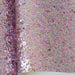 Chunky Glitter Fabric Sheets - Vibrant Multicolour Palette