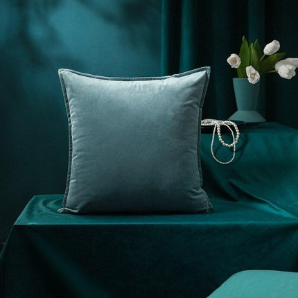 Dual-Sided Luxe Velvet Accent Pillow - Chic Decorative Cushion Cover