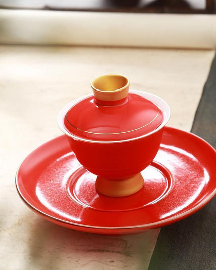 Elegant Chinese Porcelain Kung Fu Tea Set with Exquisite Cups for Authentic Tea Ceremonies