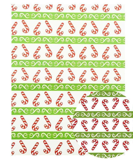 Christmas Bow Leather Crafting Sheets for Creative Holiday Projects