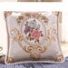 Elegant Handcrafted Beaded Jacquard Pillow Cover - Premium Home Decor Accent 48x48cm