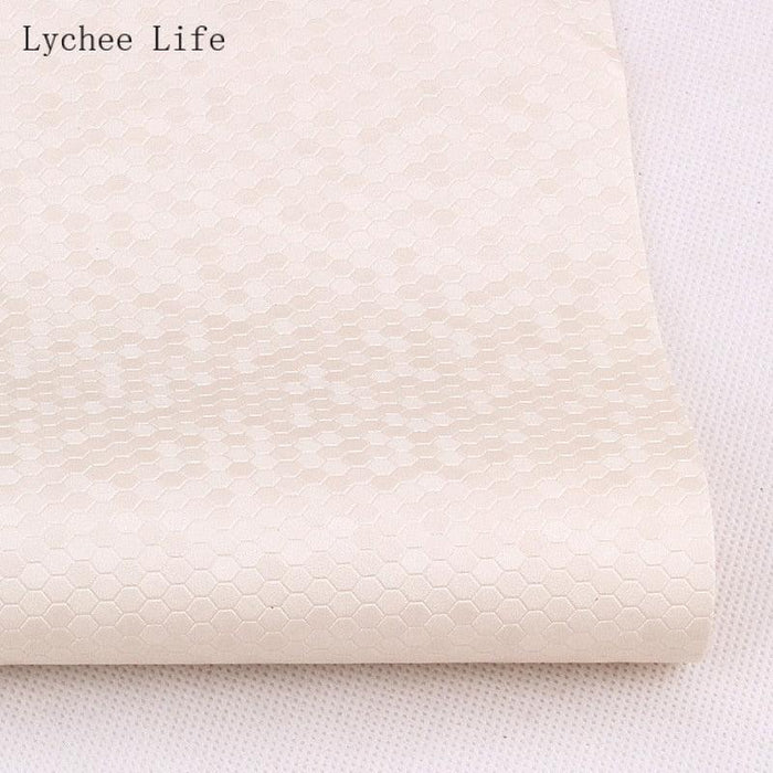 Elevate Your DIY Projects with Luxurious Honeycomb Pattern PVC Leather Fabric