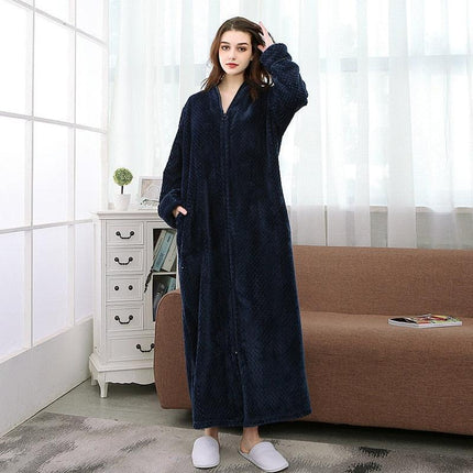 Plush 100% Cotton Cut Velvet Men's Luxury Bathrobe - Unmatched Comfort and Style