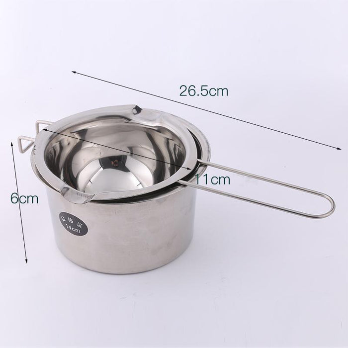 Stainless Steel Wax Melting Pot Kit for Handmade Soap and Candle Crafting