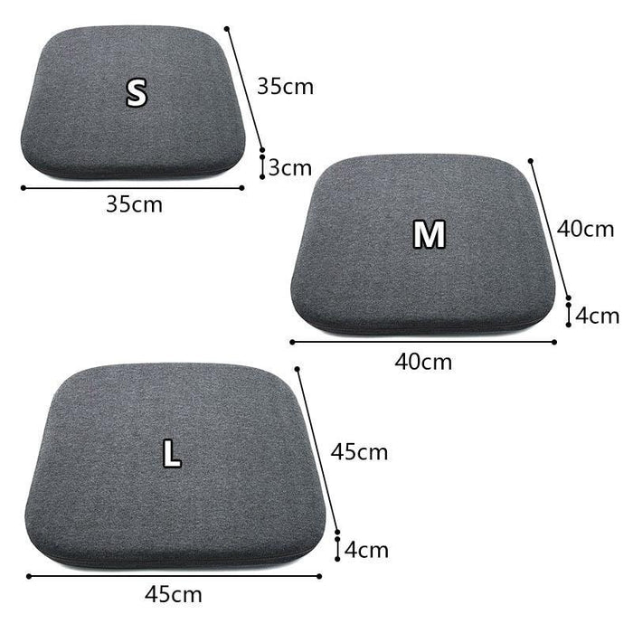 Comfortable Square Memory Foam Seat Cushion - Ultimate Relaxation Experience