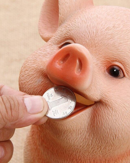 Adorable Cartoon Piggy Bank - Your Child's Financial Friend