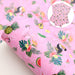 Floral Dreams: Premium Faux Leather Fabric for DIY Crafts and Handmade Accessories