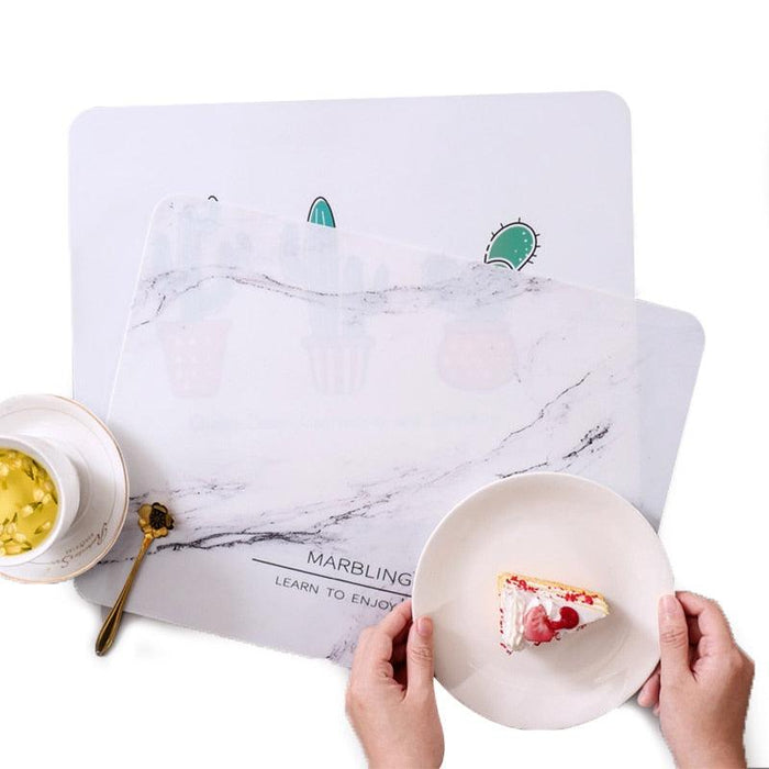 Morandi Silicone Heat-Resistant Placemat with Anti-Skid feature