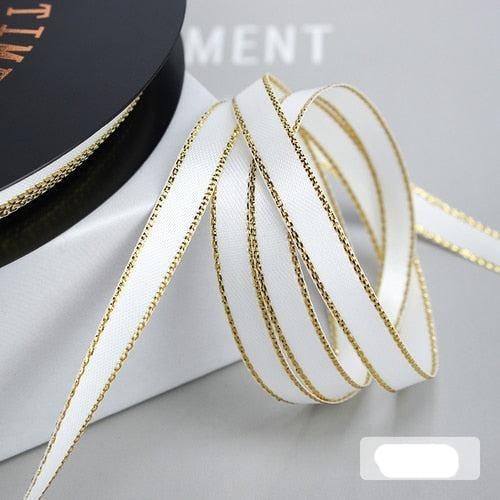 Luxe Shimmering Satin Craft Ribbon Collection - 50 Yards of Premium Quality for DIY Masterpieces