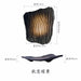 Creative 10-Inch Irregular Black Ceramic Sushi Plate