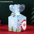 18-flower blue Santa