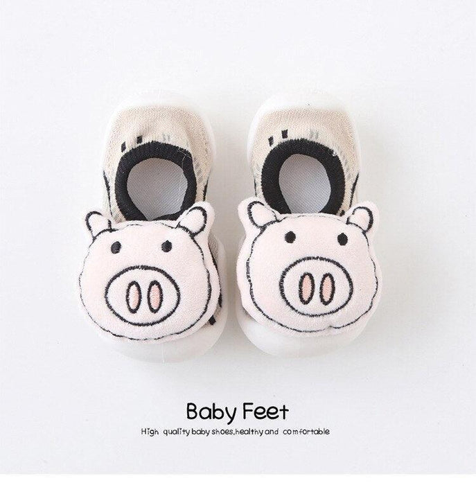 Non-Slip Grip Cotton Socks for Babies