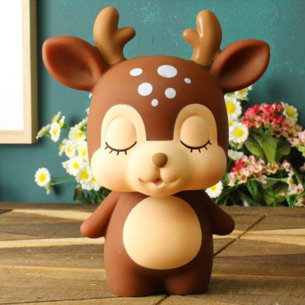 Playful Deer Piggy Bank: A Whimsical Touch for Savings and Decor