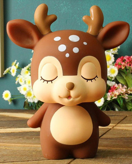 Playful Deer Piggy Bank: A Whimsical Touch for Savings and Decor