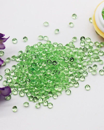 Glistening Acrylic Diamond Confetti - 1000 Piece Pack