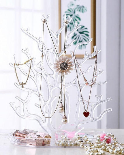 Coral Reef Antler Jewelry Organizer Tree for Stylish Accessory Display