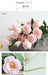 Elegant Lisianthus 21-Bulb Faux Flower Bouquet