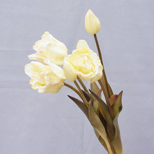 Opulent Silk Parrot Tulip Bouquet - 70cm Masterpiece