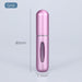 5ml Travel Perfume Sprayer: Chic Aluminum Fragrance Bottle for Beauty On-The-Go