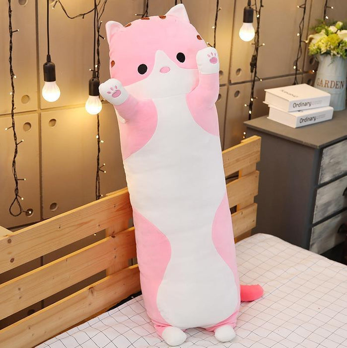 Magical Dinosaur Unicorn Cat Plush Sleeping Pillow